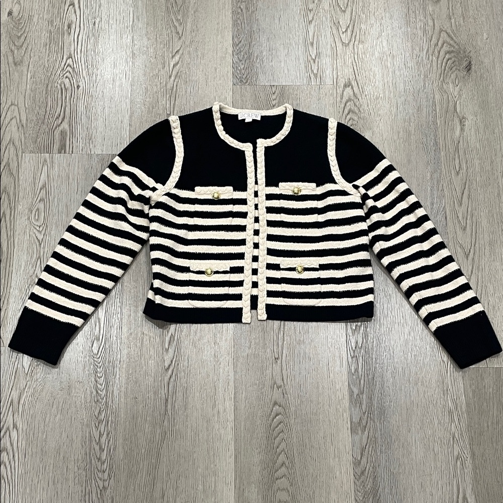J crew cardigan